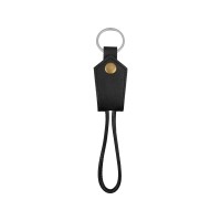 Кабель-брелок USB-Lightning «Pelle», черный