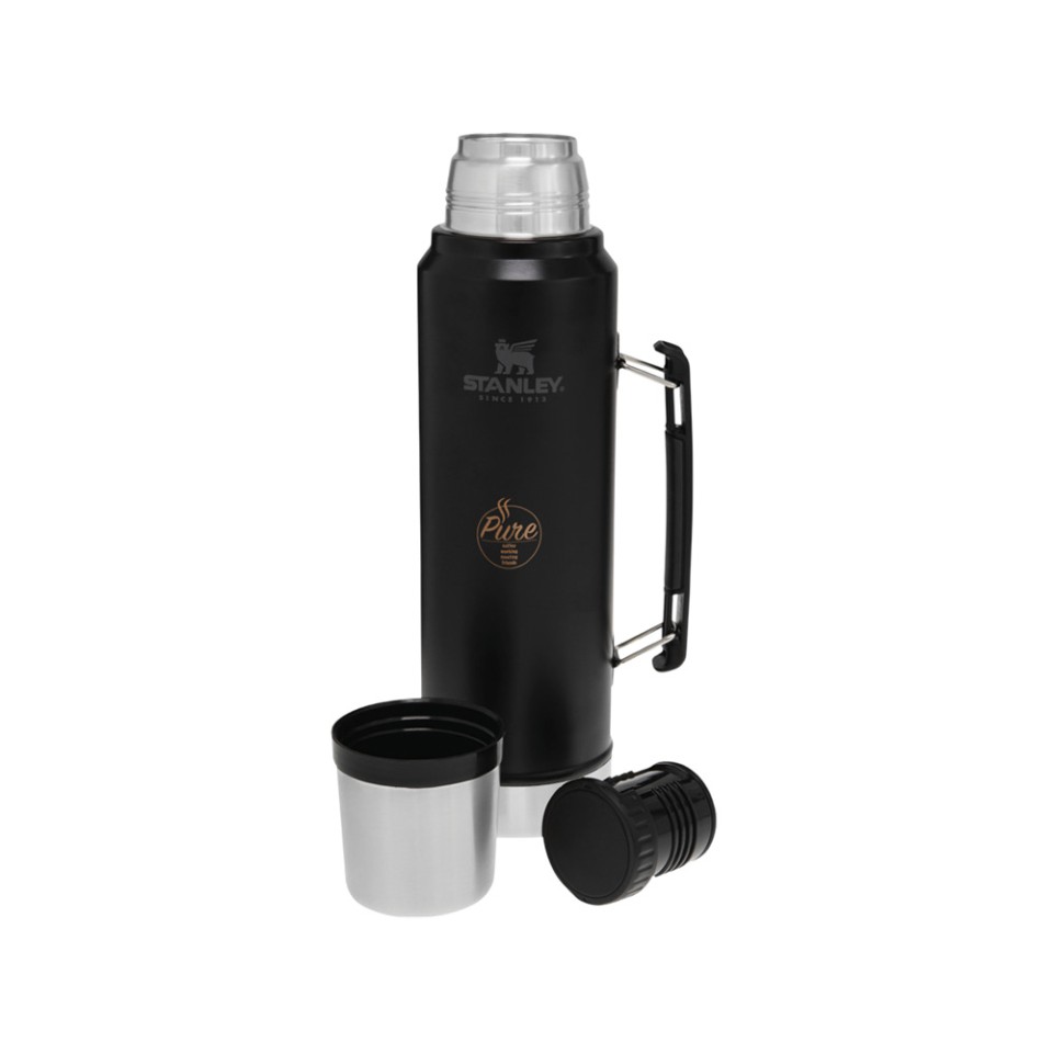 Stanley Classic бутылка объемом 1000 мл - Черный матовый