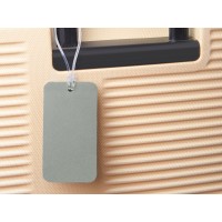 Багажная бирка «Favor» на силиконовой петле, серый