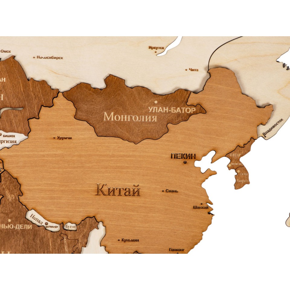 Интерьерная карта мира "World"