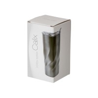 Вакуумная термокружка с медной изоляцией «Calix», 400 мл, серый