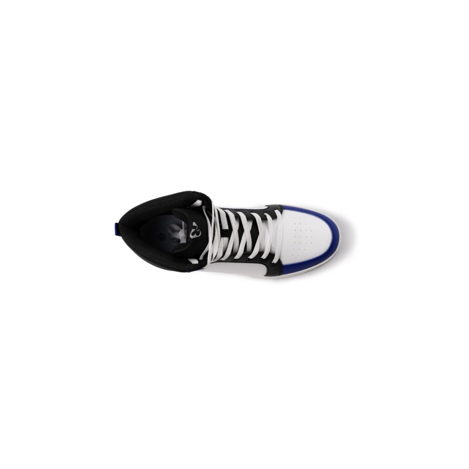 Кеды «Space» унисекс, черный/белый/королевский синий