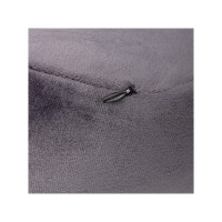 Подушка TORBER, дорожная, с эффектом памяти, тёмно-серая, полиэстер+спандекс