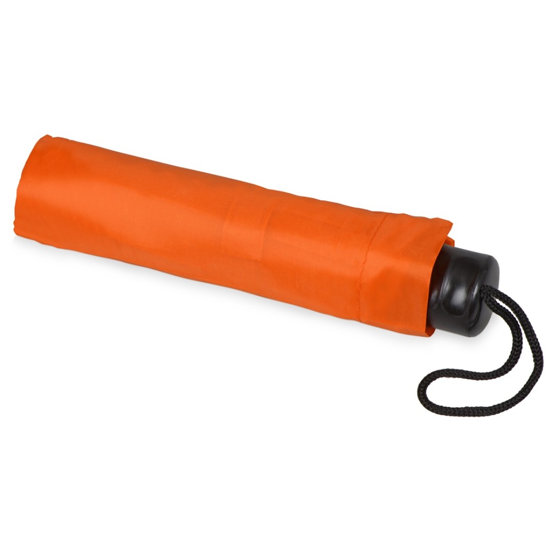 Зонт складной "Columbus", механический, 3 сложения, с чехлом, оранжевый