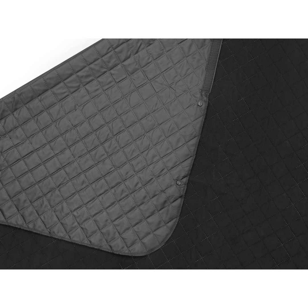 Пончо Cappy с капюшоном на липучке в мешке, черный