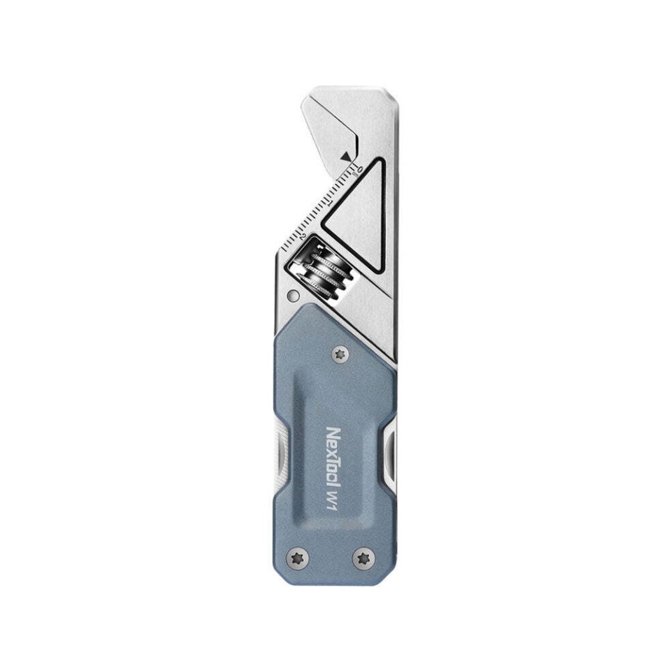 Мультитул-ключ Nextool Light Wrench W1 с набором бит, 6 функций, голубо-серый (NE20270)