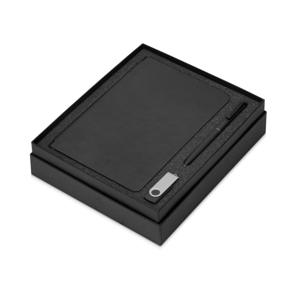 Подарочный набор "Notepeno", черный