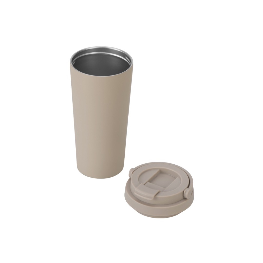 Термокружка Grant, 473мл, тубус, бежевый