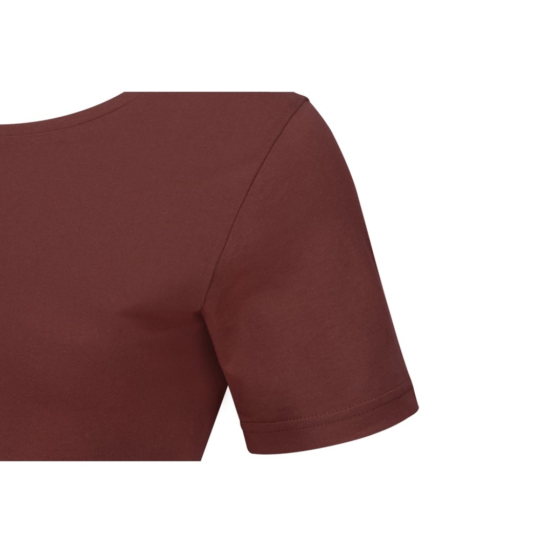 Футболка "Heavy Super Club" женская, бордовый портвейн