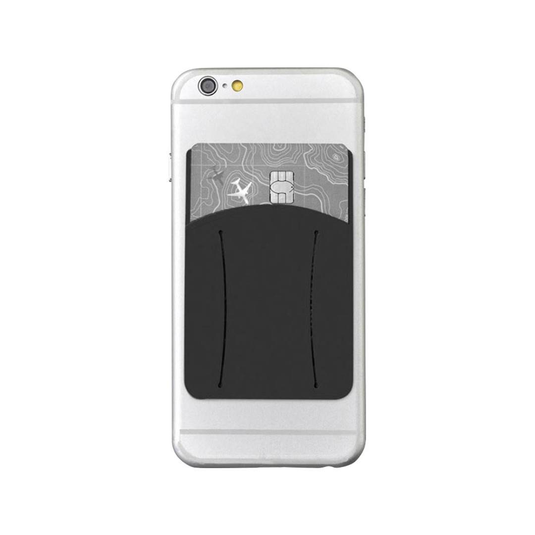 Картхолдер для телефона с держателем «Trighold», черный