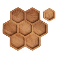 Менажница соты с одной соусницей "Соты" (Р)