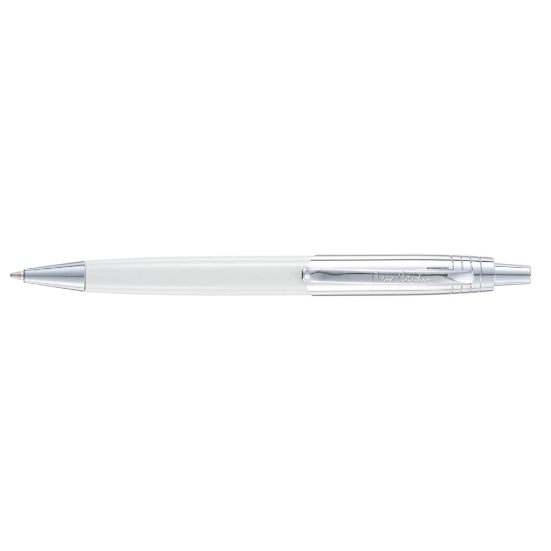 Ручка шариковая Pierre Cardin EASY. Цвет - белый. Упаковка Е-2