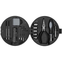 Набор из 25 инструментов "Tire", черный/серебристый