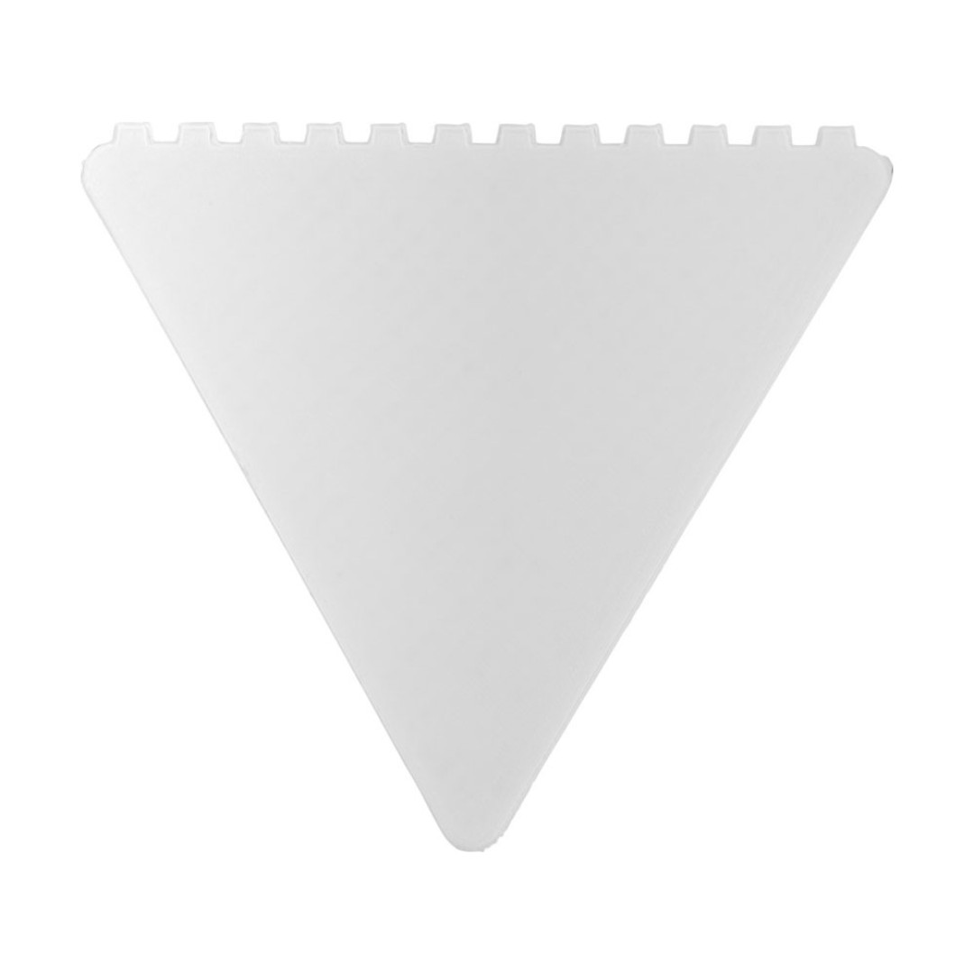 Треугольный скребок Frosty 2.0, белый