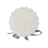 Набор свечей с гранями "Vela", темно-серый, белый