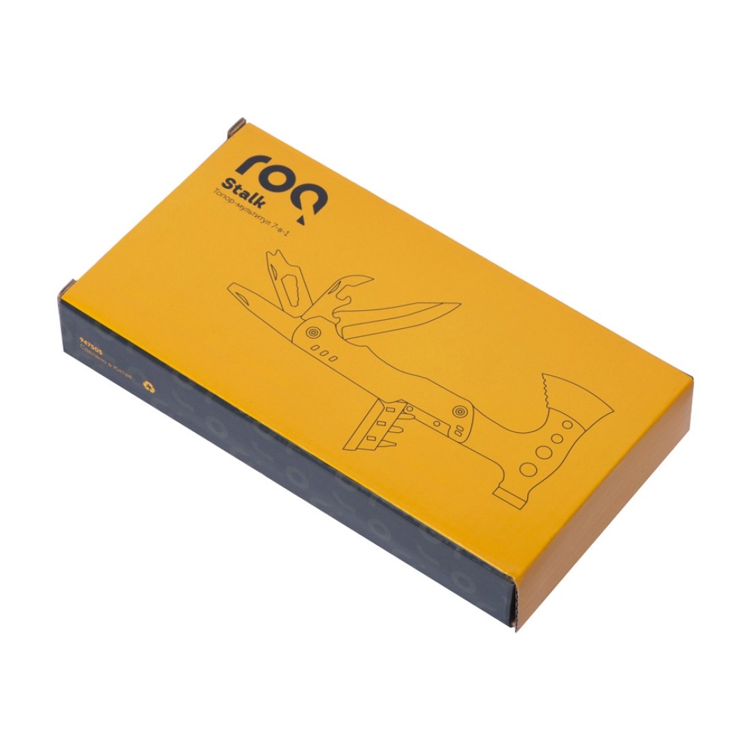 Топор-мультитул 7-в-1 Stalk, черный (Р)