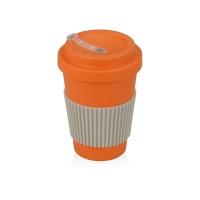 Термокружка "Muffin" из натуральных волокон, оранжевый