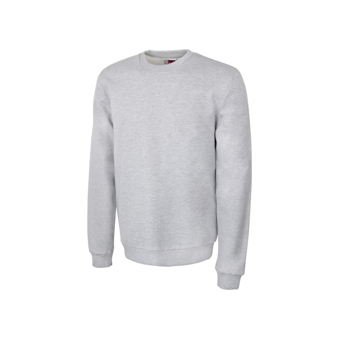 Свитшот "Motion" унисекс с начесом, серый меланж