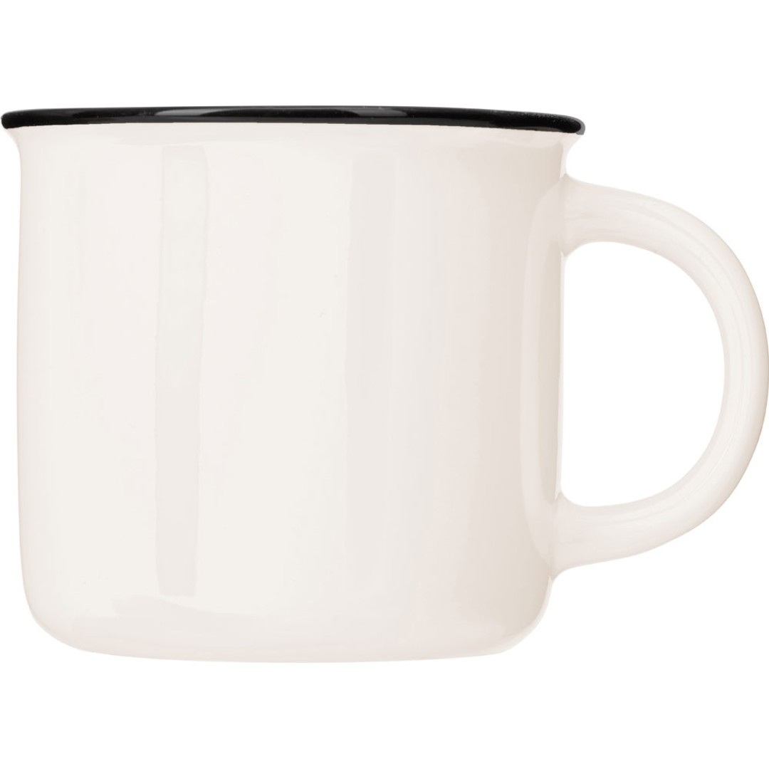 Кружка с каймой "Countryside M", белый 410ml