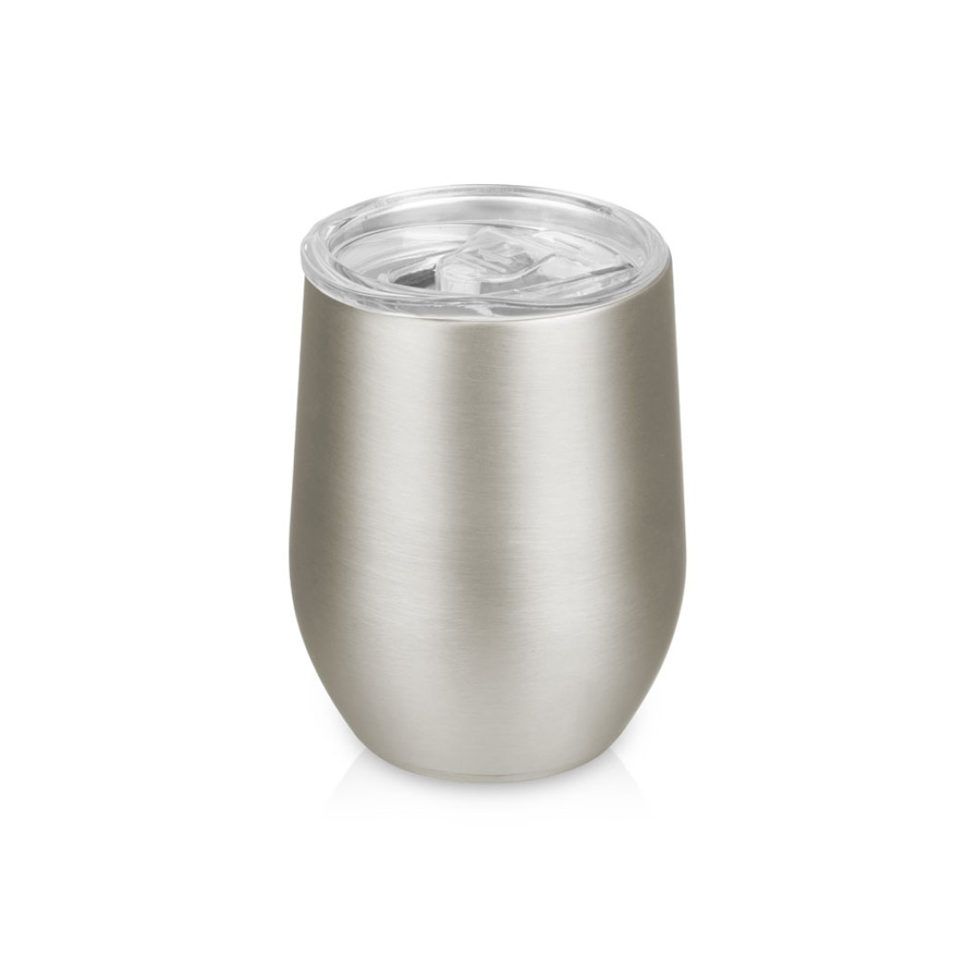 Вакуумная термокружка "Sense", непротекаемая крышка, крафтовая упаковка, темно-серый (gun)