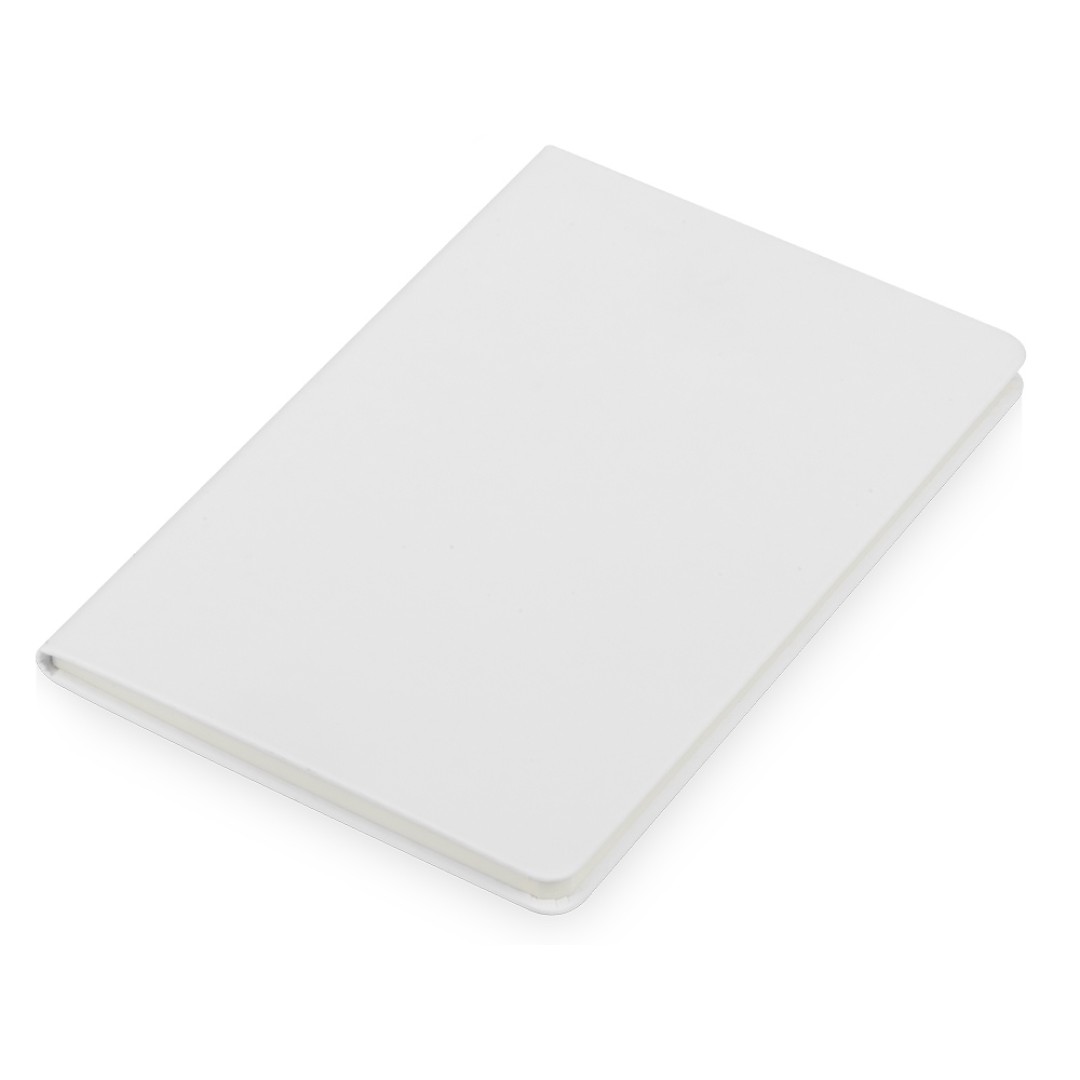 Блокнот "Wispy", твердая обложка A5, 64 листа в линейку, белый