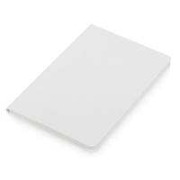 Блокнот "Wispy", твердая обложка A5, 64 листа в линейку, белый