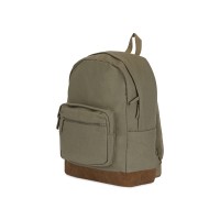 Рюкзак Shammy с эко-замшей для ноутбука 15", бежевый