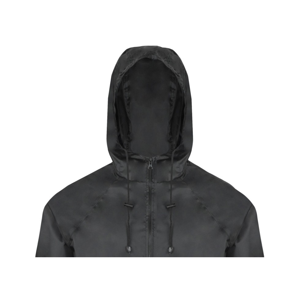 Дождевик «Parka» унисекс, черный