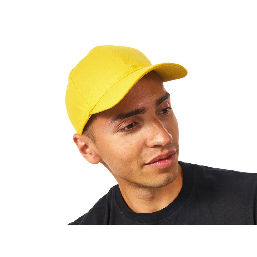 Бейсболка "Detroit" 6-ти панельная, желтый