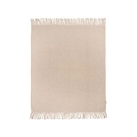 Мохеровый плед из вторичного ПЭТ Ivy, бежевый