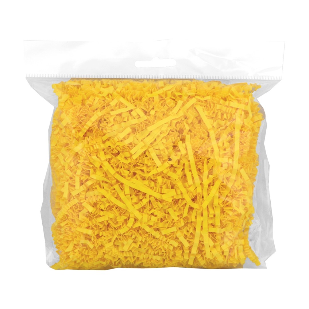 Бумажный наполнитель, 50 г., горчичный