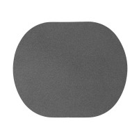 ПАТЧ ОВАЛ nubuk (серый) 6,0 х 5,0 см