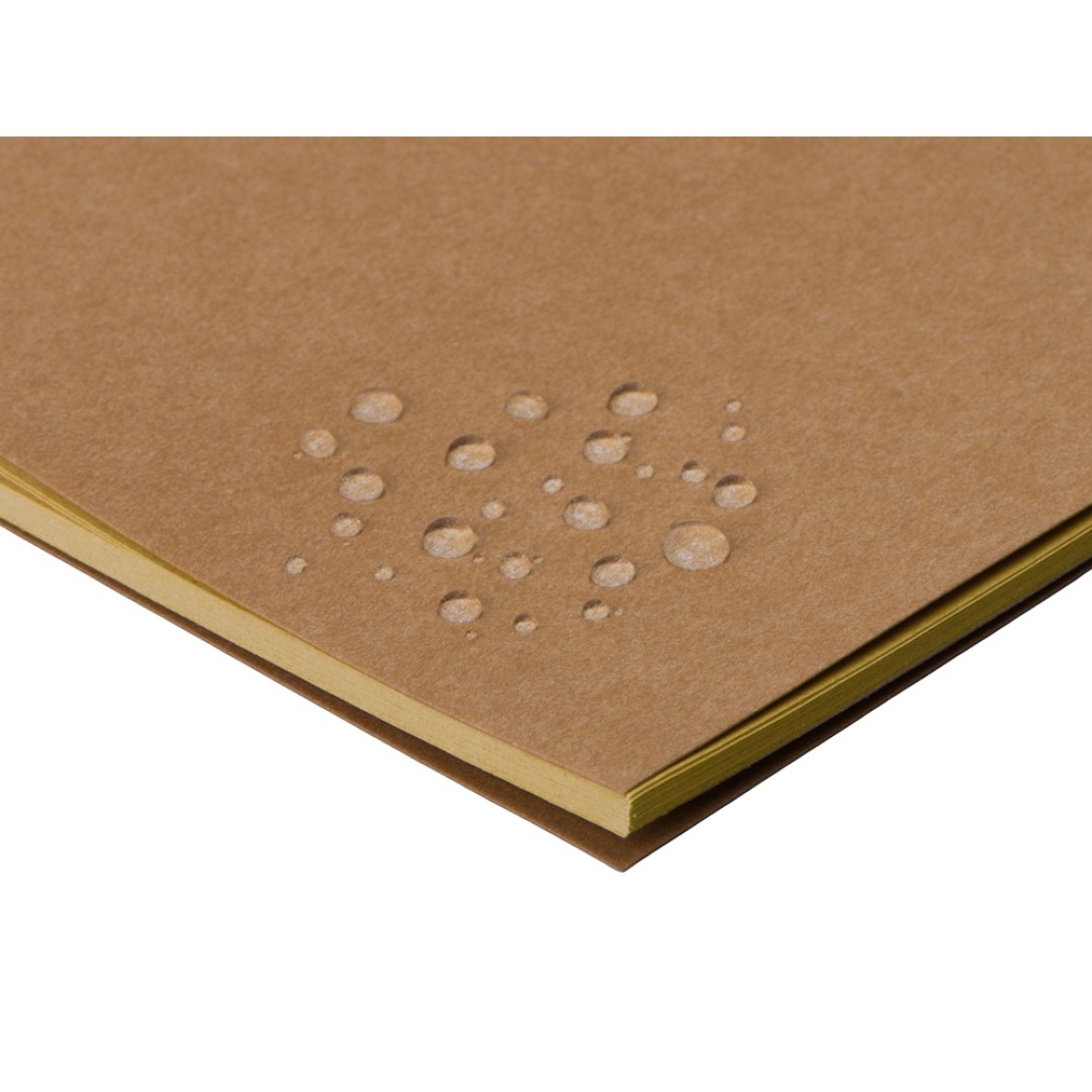 Блокнот "Monet", гибкая обложка A5 из моющегося крафта, 32 листа, натуральный