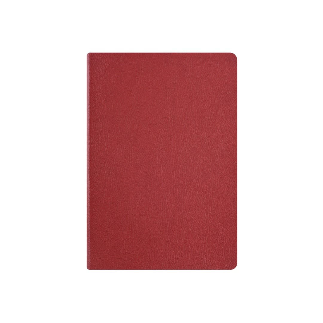 Ежедневник недатированный А5 "Megapolis Nappa Flex", бордовый