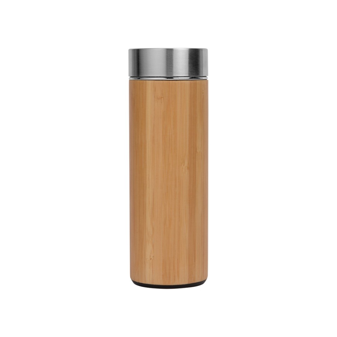 Вакуумный термос Moso из бамбука, 400 мл