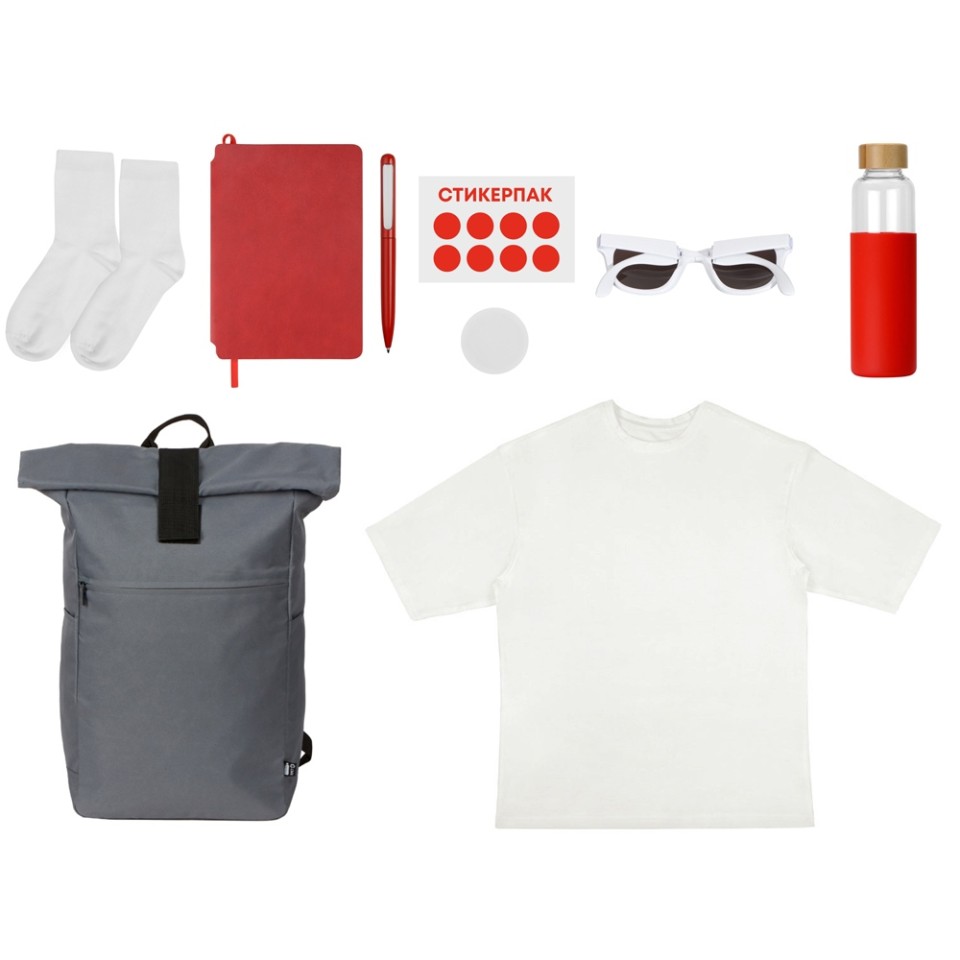 Welcome pack «Welcome Aboard!», красный