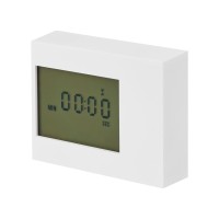 Настольные электронные мультифункциональные часы "Rotatio" с подсветкой, белый