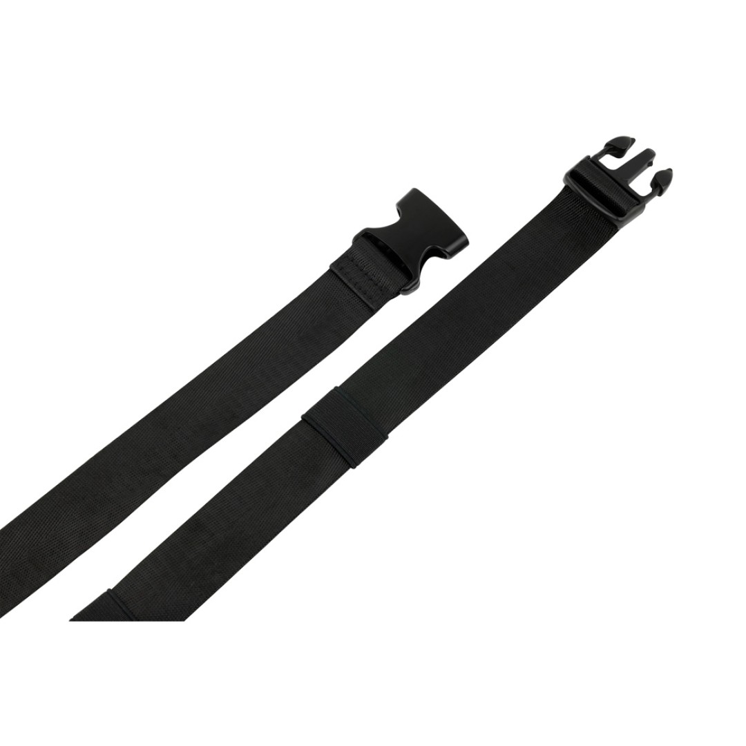 Сумка на пояс BUGATTI Blanc, синяя, тарпаулин/полиэстер, 26х5,5х13,5 см