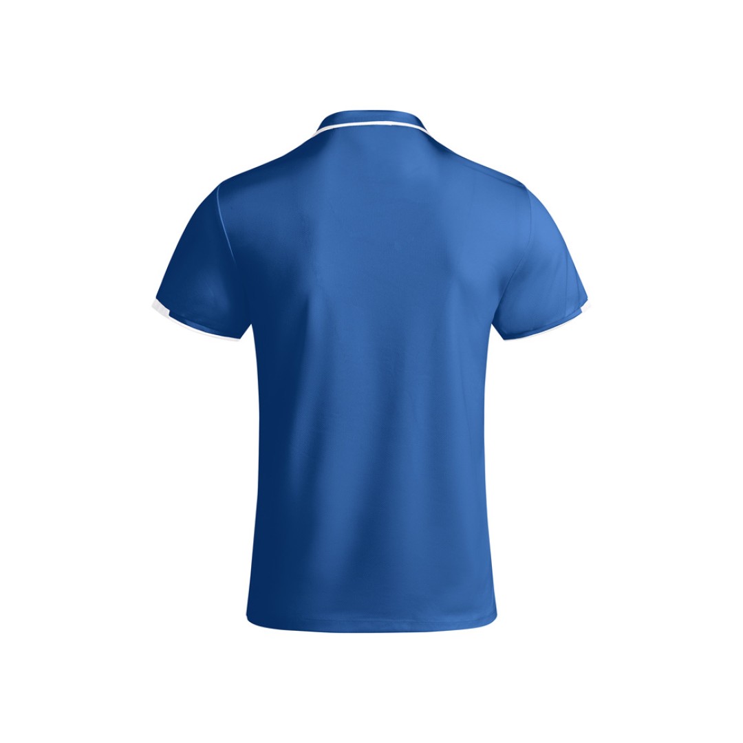 Рубашка-поло "Tamil" мужская, королевский синий/белый