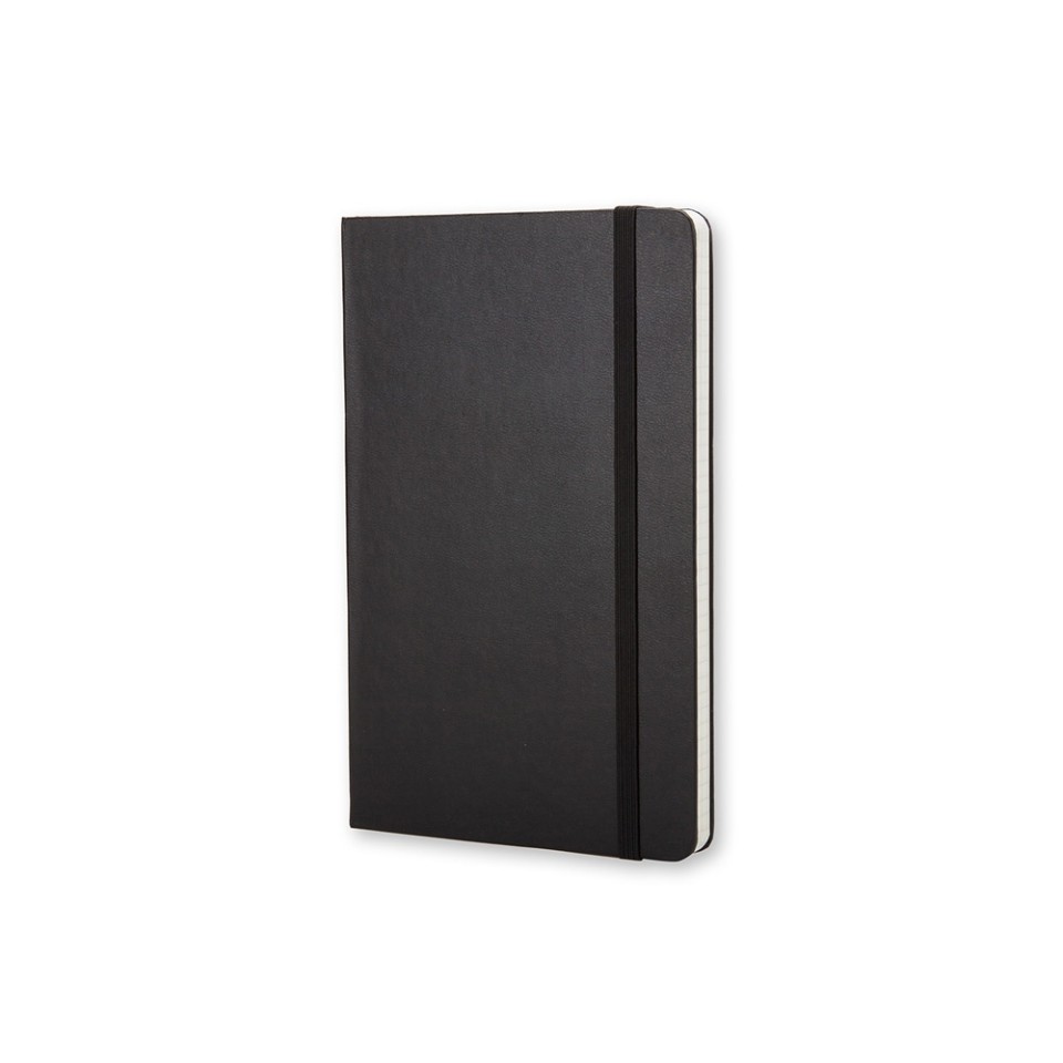 Записная книжка Moleskine Classic (в клетку) в твердой обложке, Large (13х21см), черный
