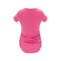 Футболка "Aintree" женская, меланжевый фуксия