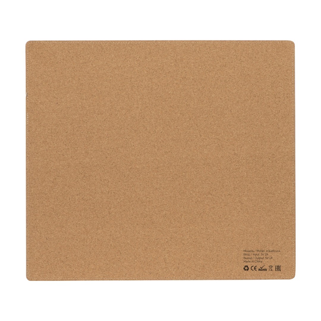 Пробковый коврик для мыши с беспроводной зарядкой «Querсus» (P)