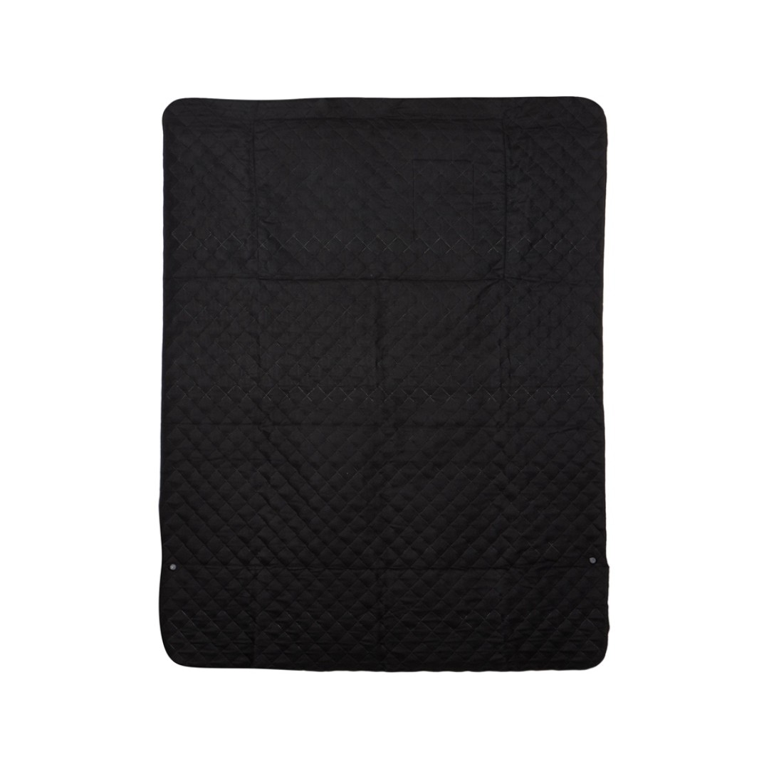 Плед для пикника Ridge, 115 х 140 см, черный