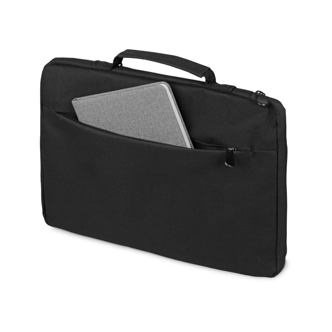 Сумка для ноутбука 13'' Flank с боковой молнией, черный