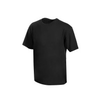 Футболка из джерси с протяжками «Portofino» унисекс, черный