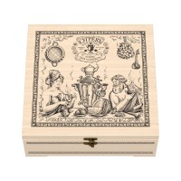 Шкатулка большая Сугревъ "История пара и самовара"