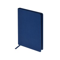 Ежедневник А5 "Megapolis Color New" soft-touch, синий