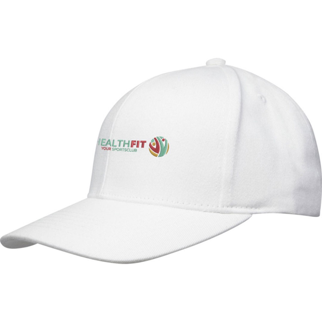 Opal с 6 панелями Aware™ кепка из переработанных материалов - Белый