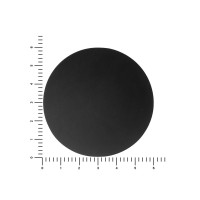 ПАТЧ КРУГ soft-touch (чёрный) 6,0 х 6,0 см
