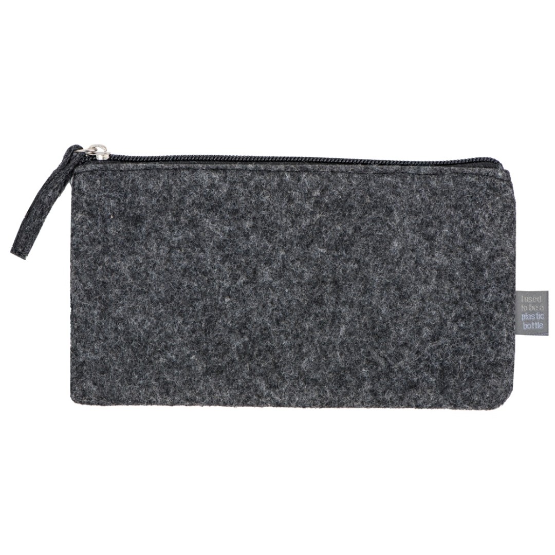 Пенал из RPET-фетра "Felt", серый